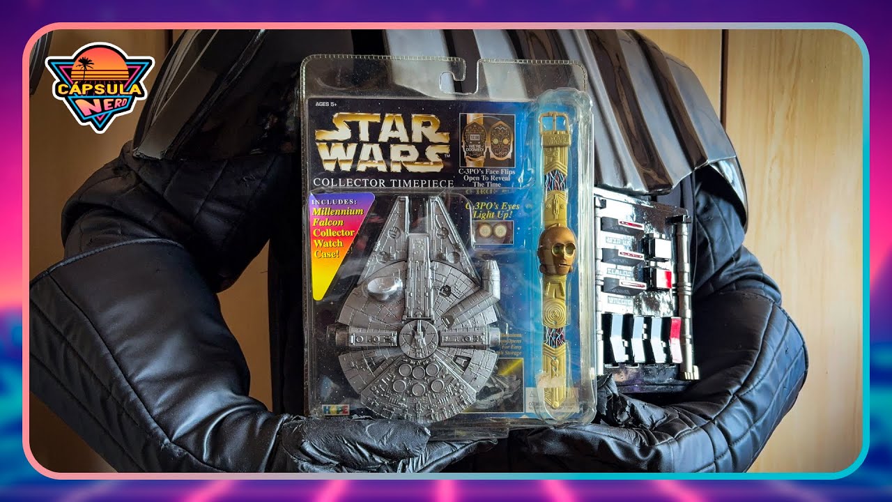⭐ RELÓGIO ANTIGO DO STAR WARS LACRADO! ⭐