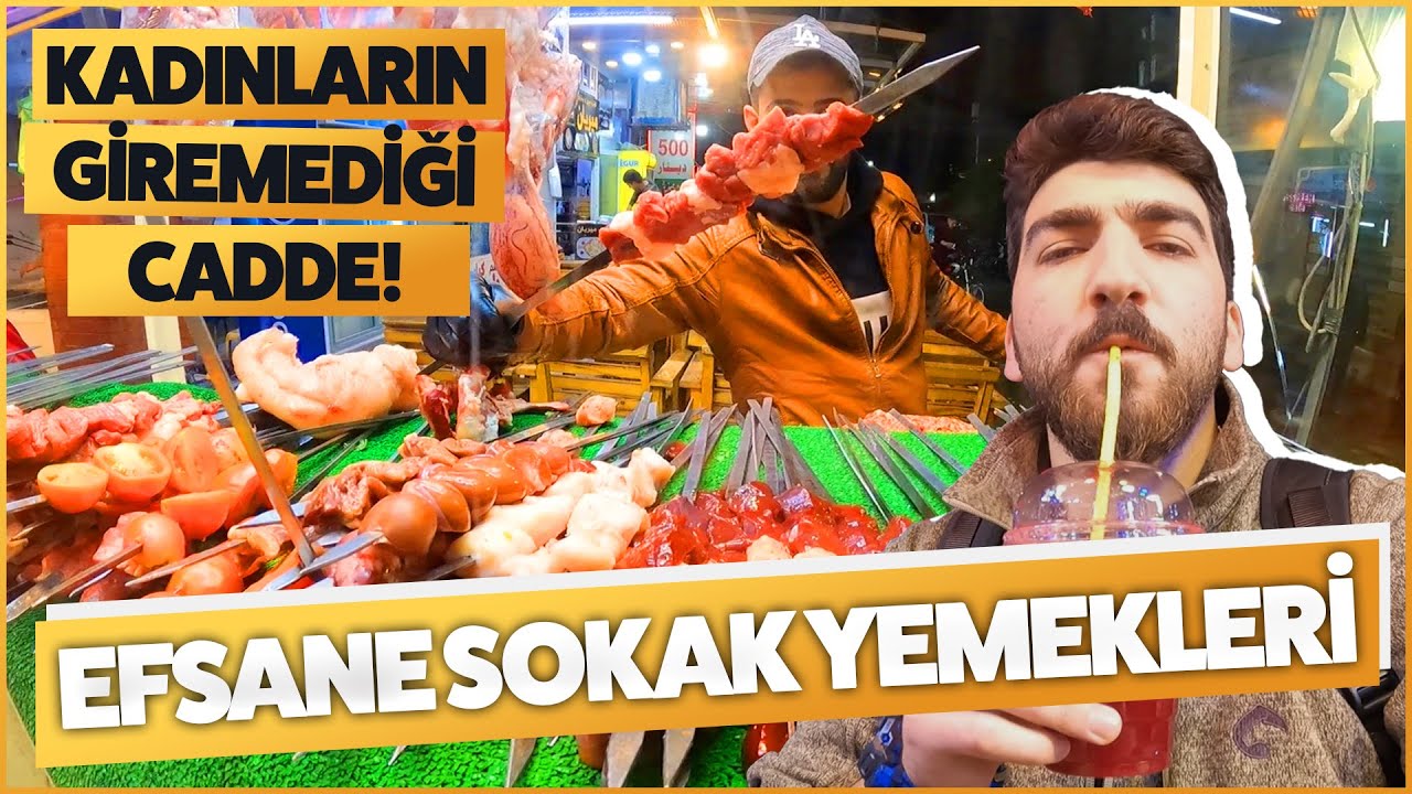 Irak'ın Efsane Sokak Yemekleri! Kadınların Giremediği Cadde: İskan! Hindistan Ketçapı Denedim