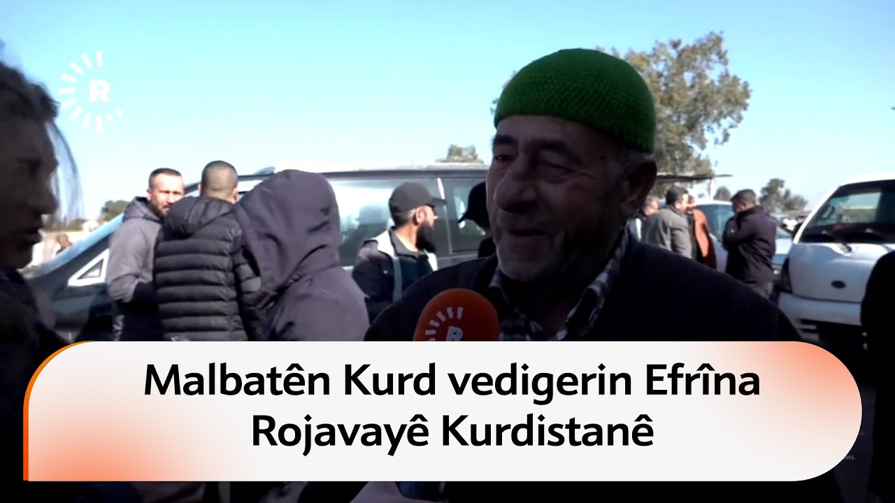 400 malbatên Kurd vedigerin Efrîna Rojavayê Kurdistanê