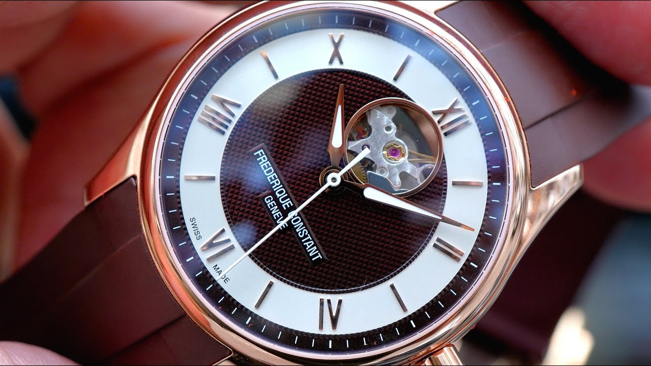 [Đẹp] Frederique Constant Classic Open Heart Limited Edition 40mm FC-310MBRW5B4 | Hotline 0982298881
