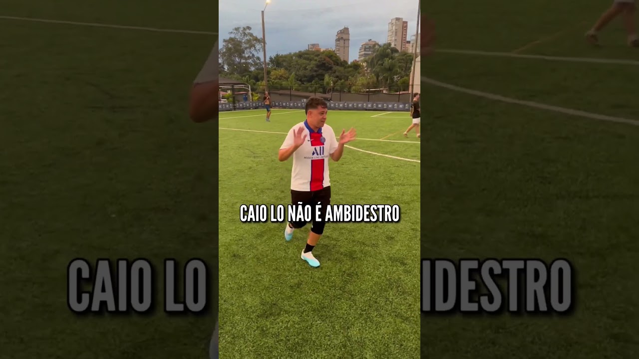 🚨&Eacute; OFICIAL! Caio Lo virou ambidestro&hellip; 😬 #futebol #jogoreal