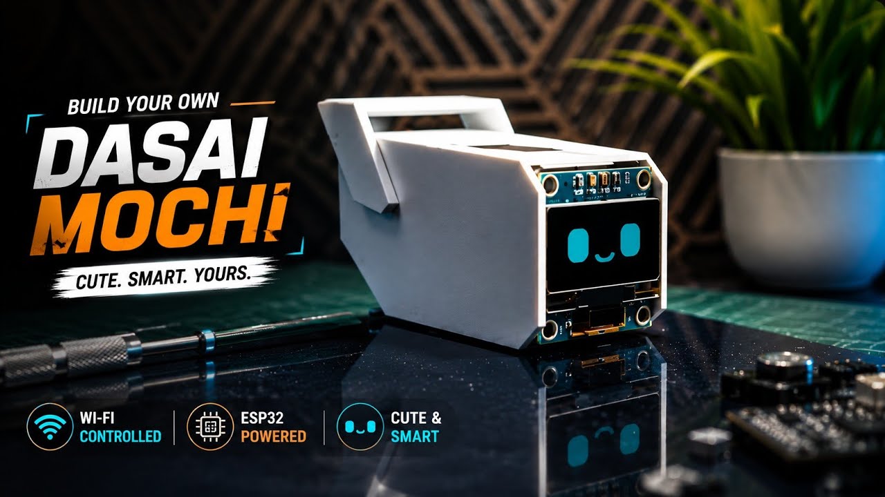| Создайте своего собственного робота Dasai Mochi | Компаньон | #технологии#электроника#робототех...