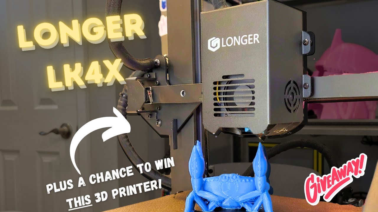 Longer LK4 X Assemble, Review, and Giveaway! Found out how this printer can be yours!