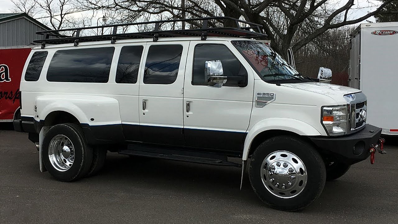 1999 Ford E350 Super Duty 7.3 Powerstroke Turbo Diesel 4x4 Off Road Van Build Project