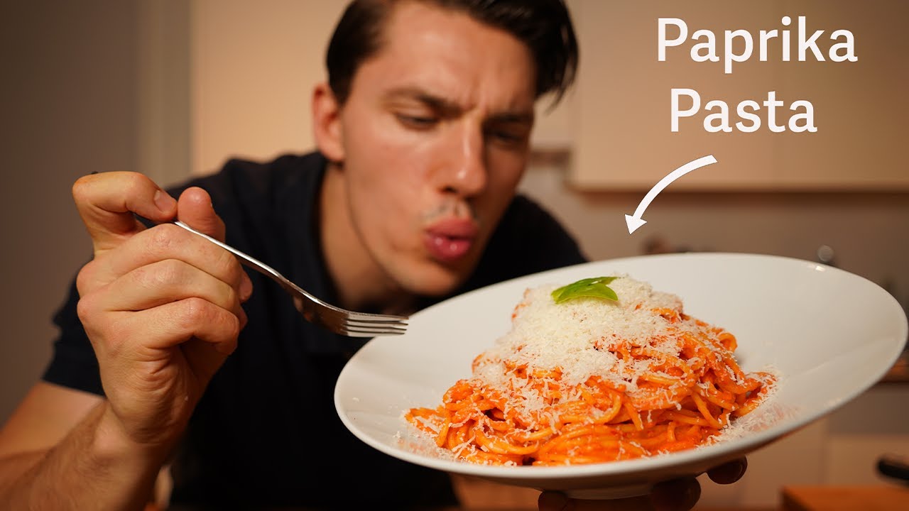 Paprika Pasta | Gib mir ✋🏽