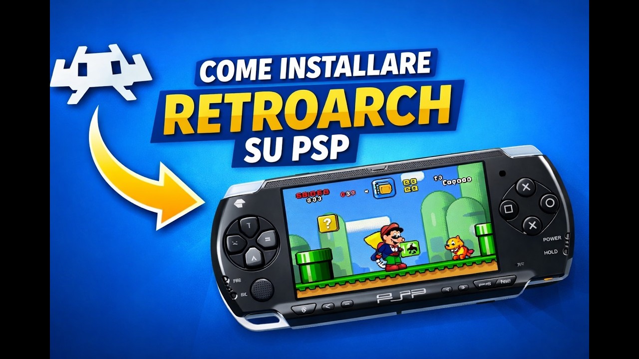 Come installare e configurare RetroArch su PSP – Guida Completa 2026