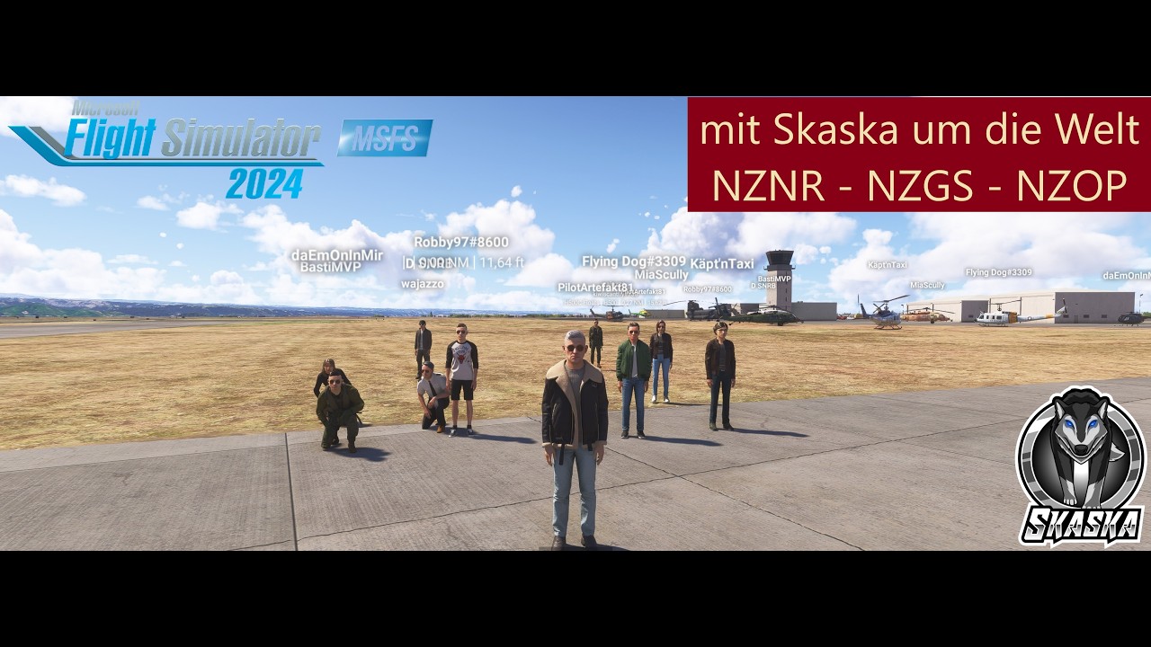 Microsoft Flight Simulator 2024!  - Mit Skaska um die Welt- Weiter mit dem Huey - Weltumrundung 152