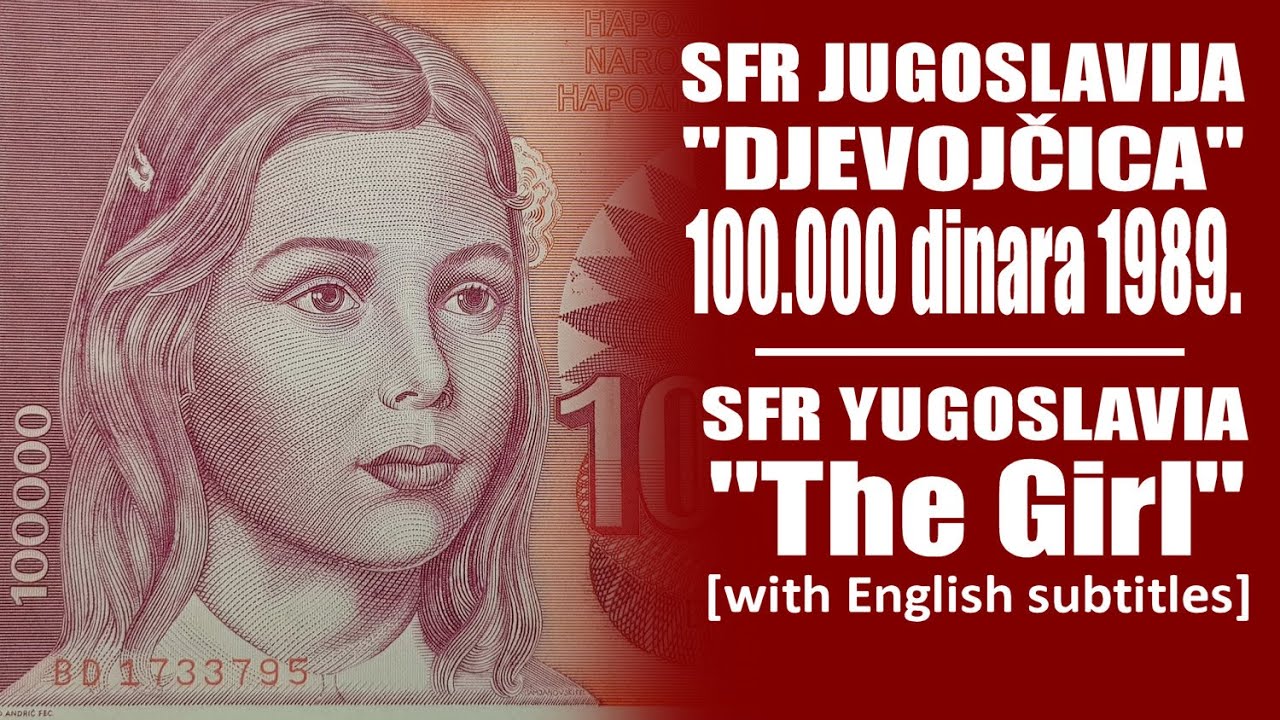 Prikaz novčanice: Jugoslavija 100000 dinara 1989. Djevojčica