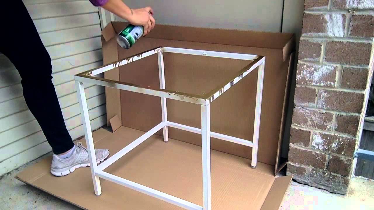 ikea gold coffee table hack | Ikea Diy | Vittsjo diy