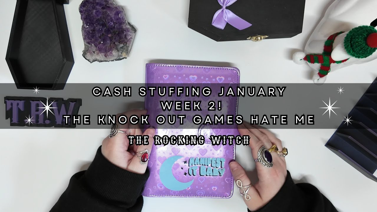 Cash stuffing week 2 of January! the knock out games hate me!!