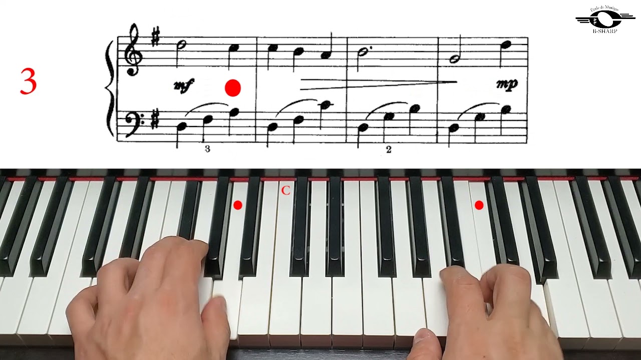 In a Gondola, Moderate version, John Thompson`s easiest piano course, Part 3
