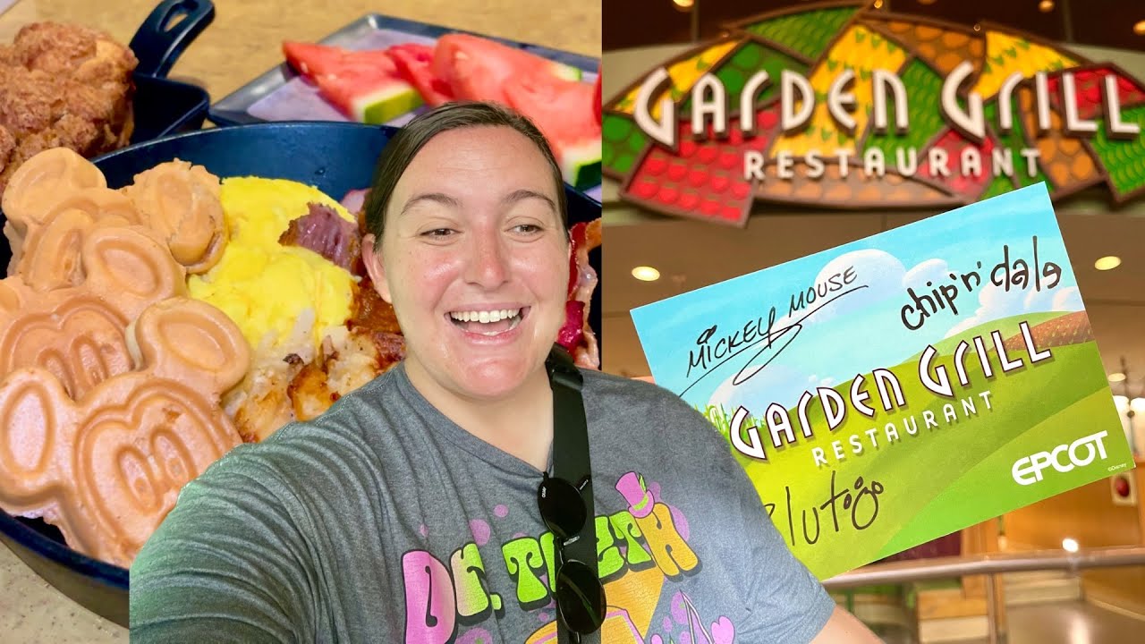 NEW BREAKFAST IN DISNEY WORLD- Garden Grill In Epcot!