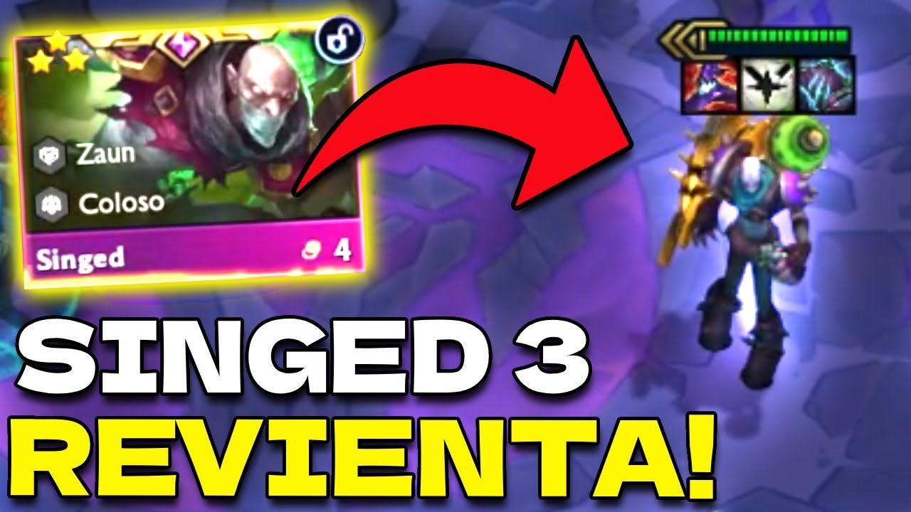 🔥 REMONTADA EPICA con SINGED 3 ESTRELLAS en TFT SET 16