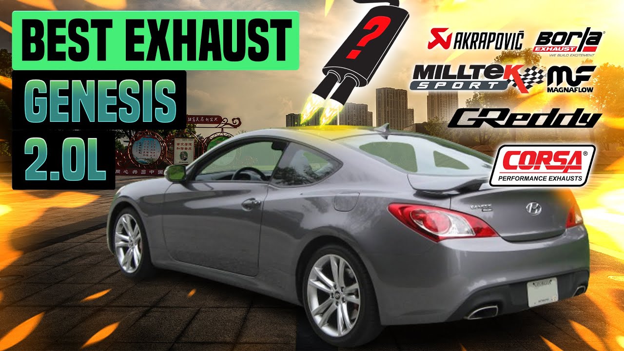 Hyundai Genesis Exhaust Sound 2.0L 🔥 Straight Pipe,Tuned,Muffler Delete,Turbo,Mods,Stock,Borla,ARK+