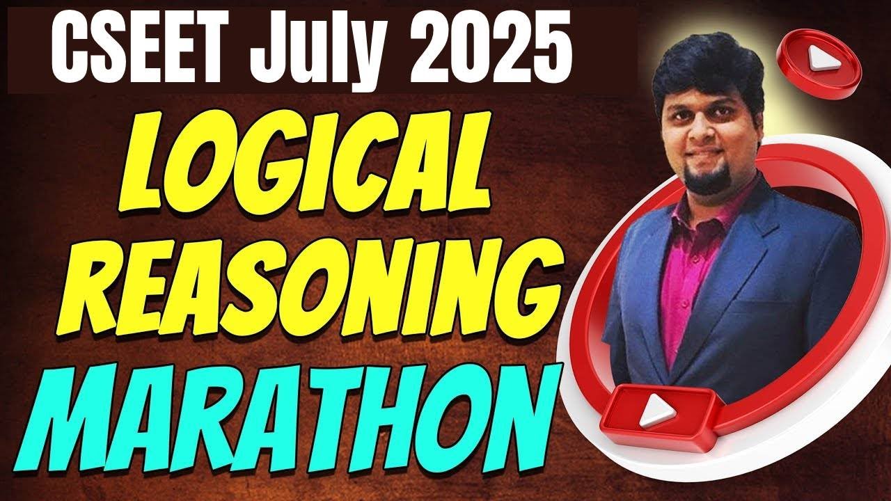 CSEET Logical Reasoning Marathon ICSI MCQ Book Solving | Most Expected MCQ's |