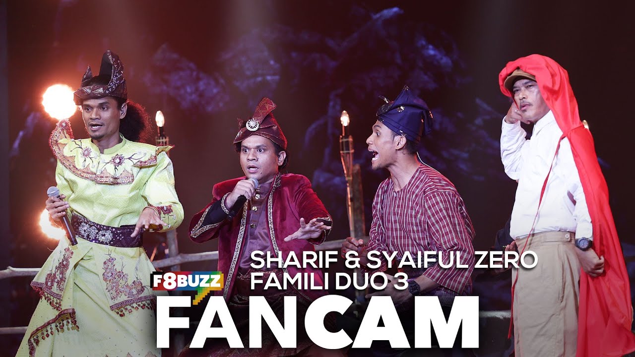 Sharif & Syaiful Zero • MENTERA SEMERAH PADI • Famili Duo 3 • F8Buzz FanCam
