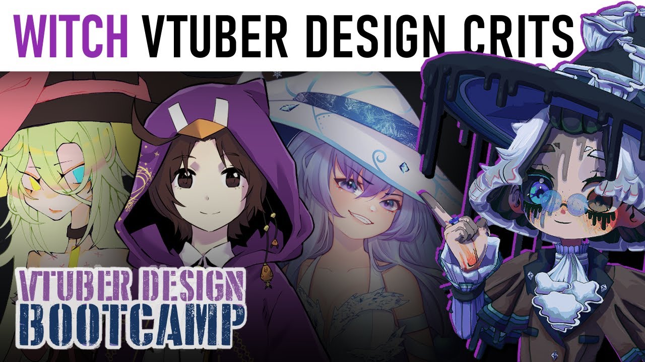 🧙&zwj;♀️ WITCH Vtuber Design Reviews 🎨