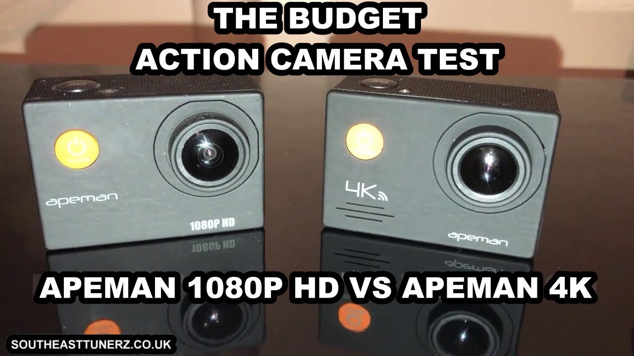 APEMAN 1080P HD VS APEMAN 4K ULTRA ACTION CAMERA