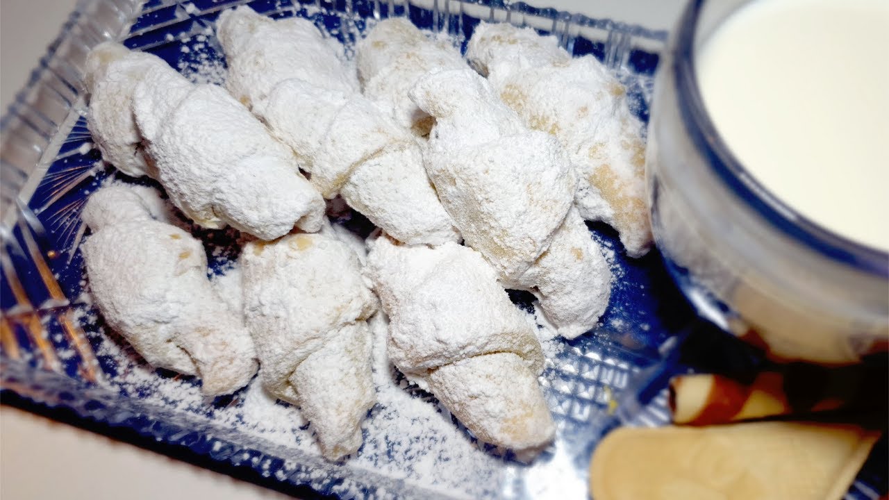 🥐 Печенье с начинкой в виде полумесяца🥐 Filled crescent Cookies