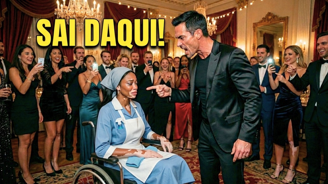 A FILHA DA FAXINEIRA FOI HUMILHADA NA FESTA DO MILIONÁRIO, MAS ELE NÃO SABIA QUEM ELA REALMENTE ERA