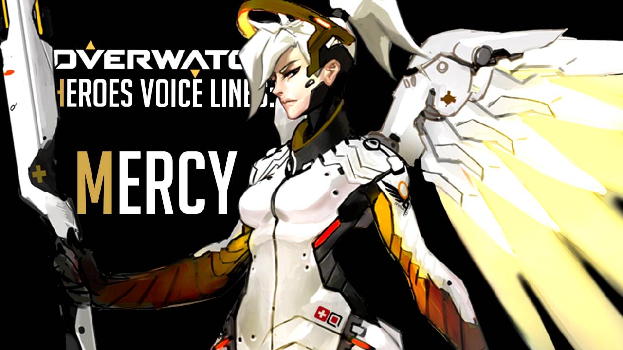 Overwatch - Все голосовые реплики Мерси