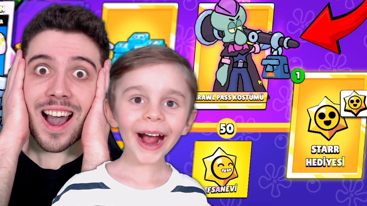 🏆BRAWL PASS PLUS FULLEDİM🏆(HİPERŞARJ AÇTIM)