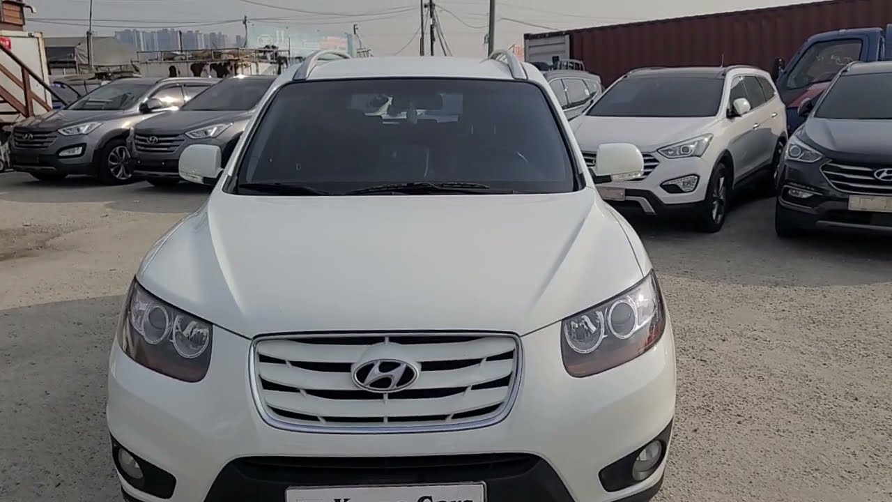 Hyundai Santa FE 2010. Used car from South Korea.