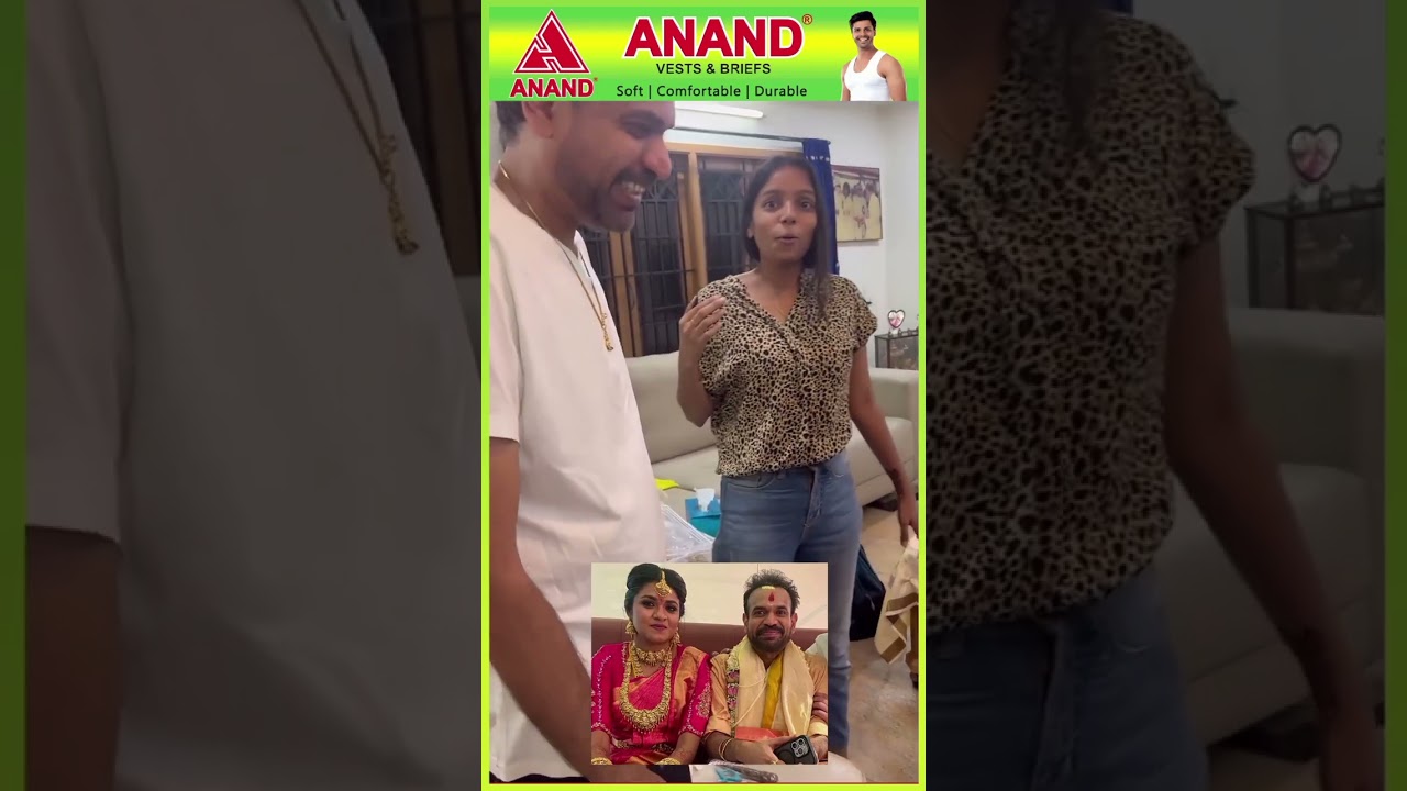 'என் பொண்டாட்டி இவளோ அழகா Mehandi வெச்சு இருக்காங்களா..'😍Cute Premgi Amaren