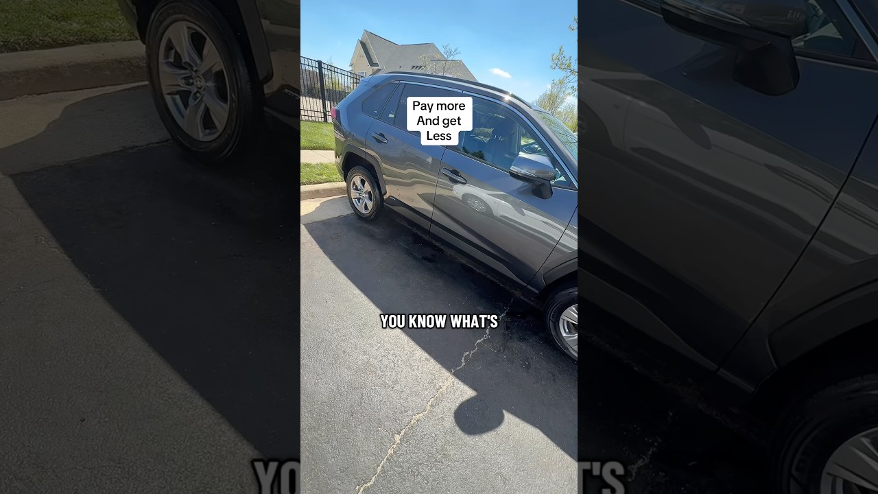 Pay more and get less #toyota #rav4 #car #newcar #suv
