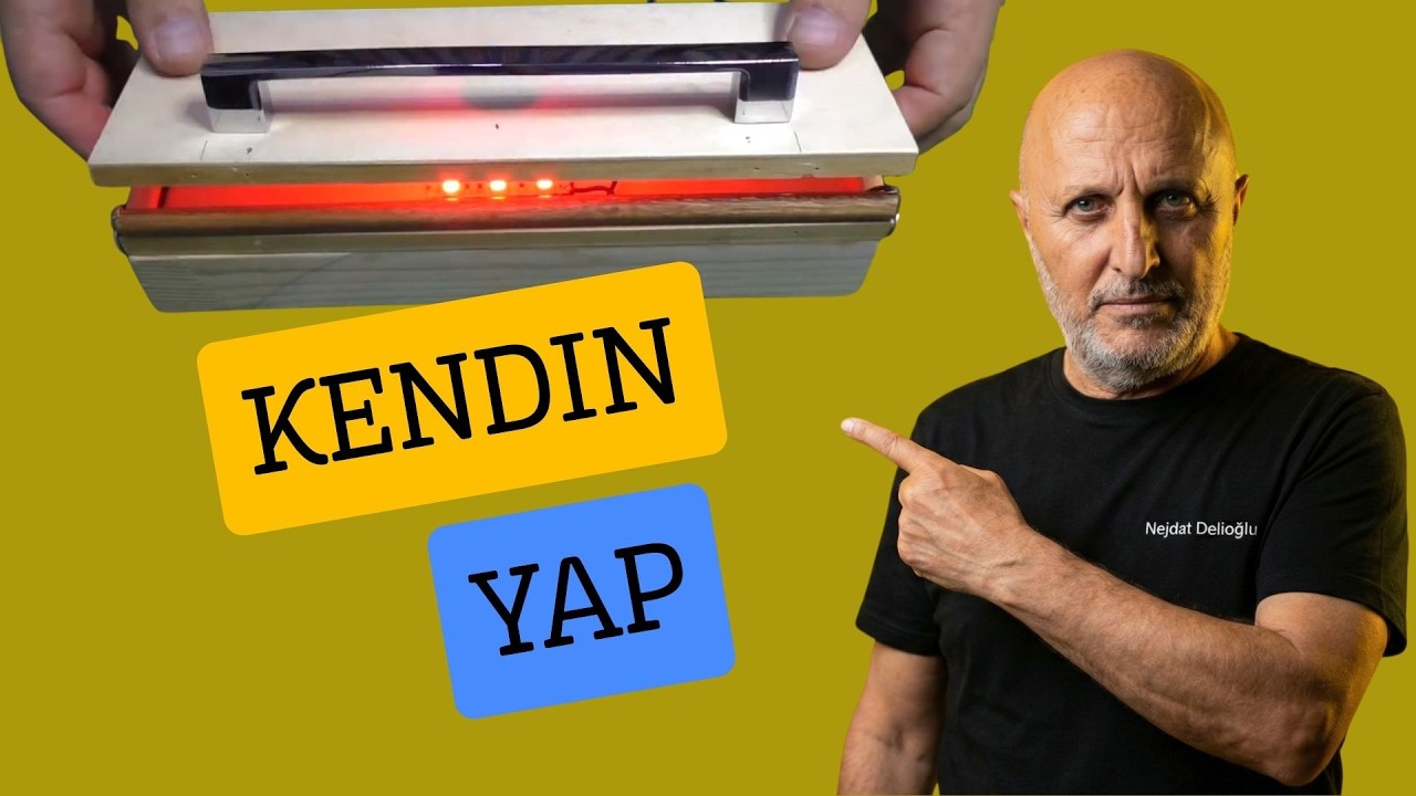 POŞET AĞZI YAPIŞTIRMA MAKİNASI YAPALIM | How to Build a Simple Plastic Bag Sealing Machine