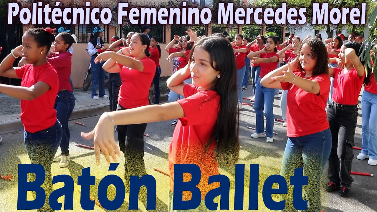 Desfile Batón Ballet Politécnico Femenino Mercedes Morel