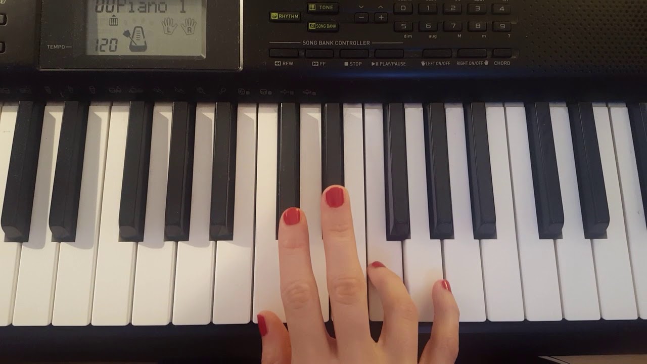 Oliver Dragojevic-Molitva za Magdalenu [Piano tutorial]