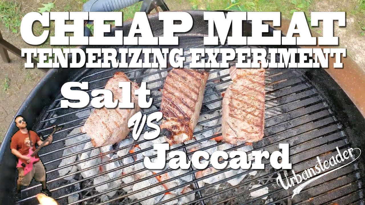 Tenderizing Steak Experiment: Dry Salt Brine vs Jaccard
