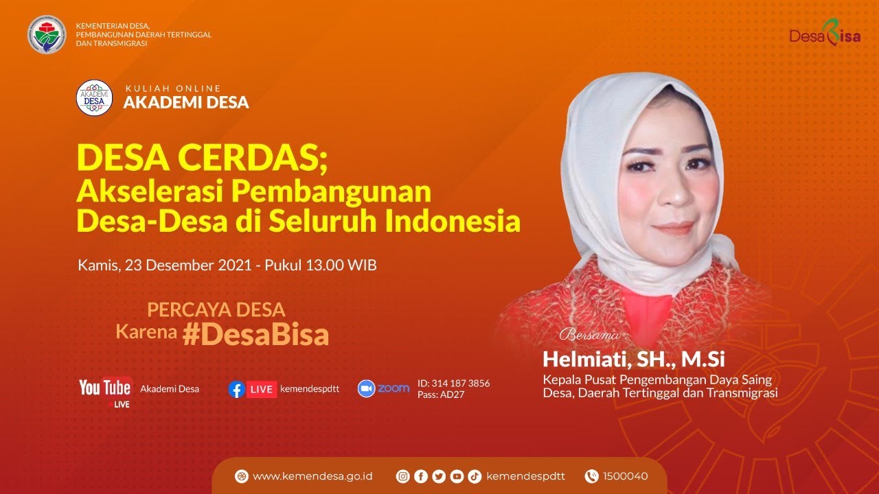 EPS.27) KULON - DESA CERDAS; AKSELERASI PEMBANGUNAN DESA DESA DI SELURUH INDONESIA