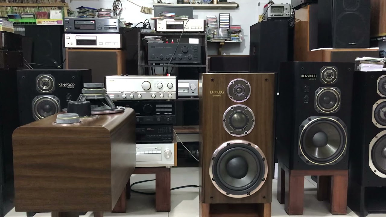 Разбор АС onkyo d-77xg