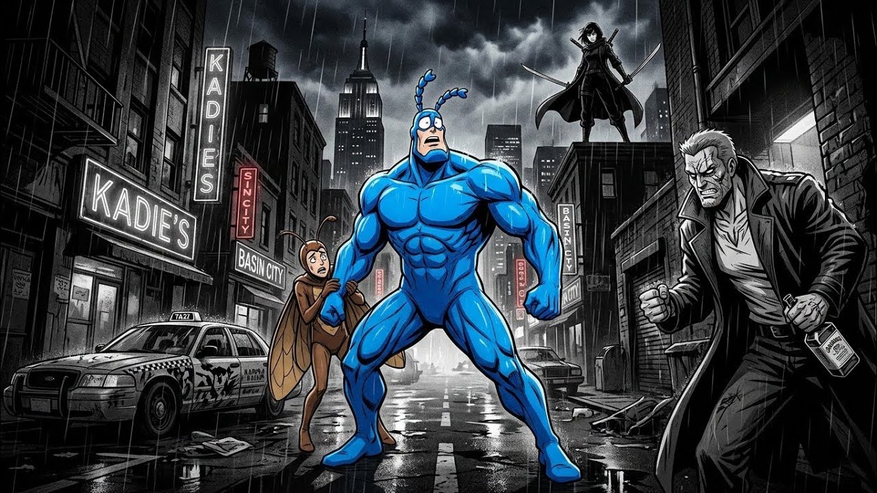 What If The Tick Entered The Sin City Universe?