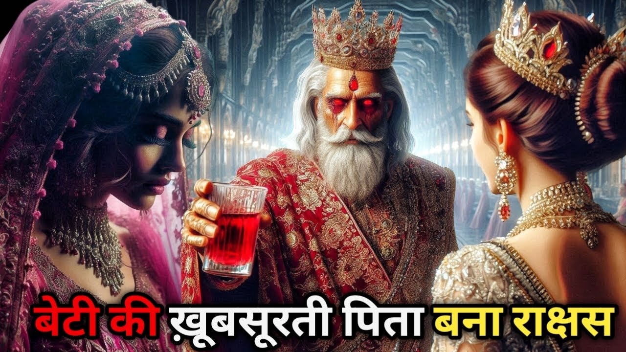 बेटी की खूबसूरती पिता बना राक्षस #hindistories 