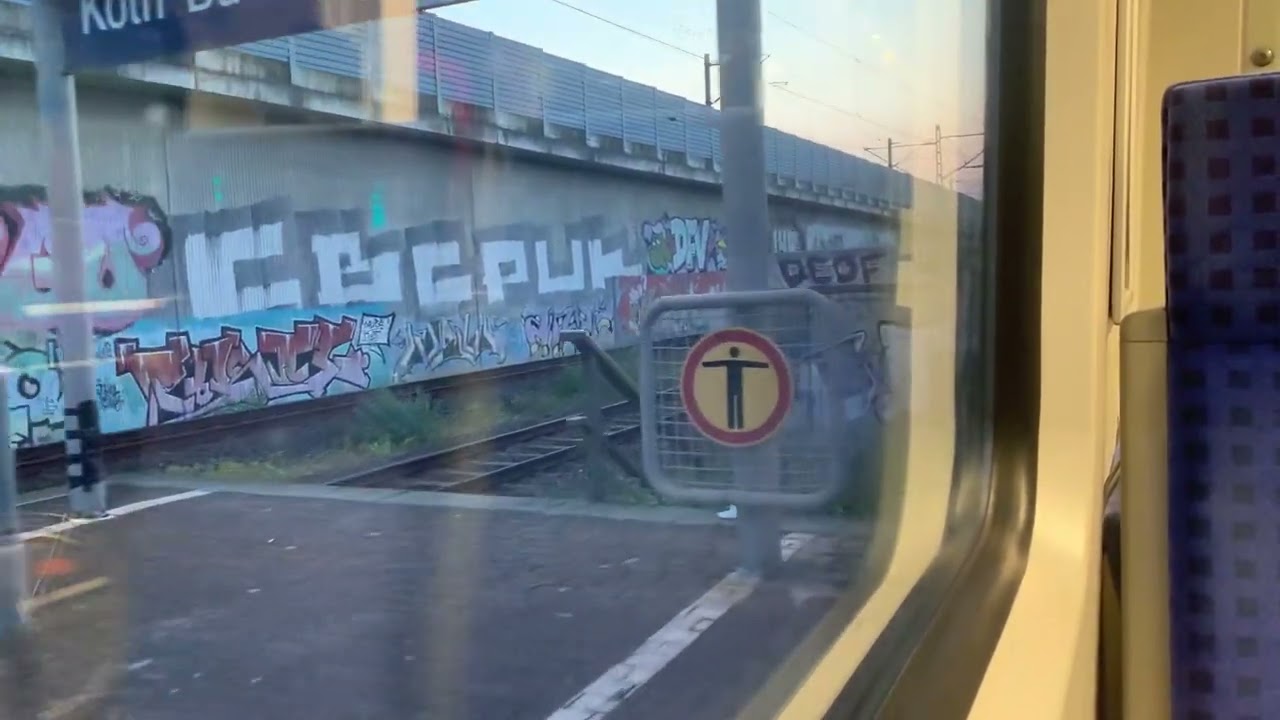 Mitfahrt Br 422 S6 von Deutz bis Mülheim S Bahn Rhein Ruhr #köln #br422 #mitfahrt #gulesialt