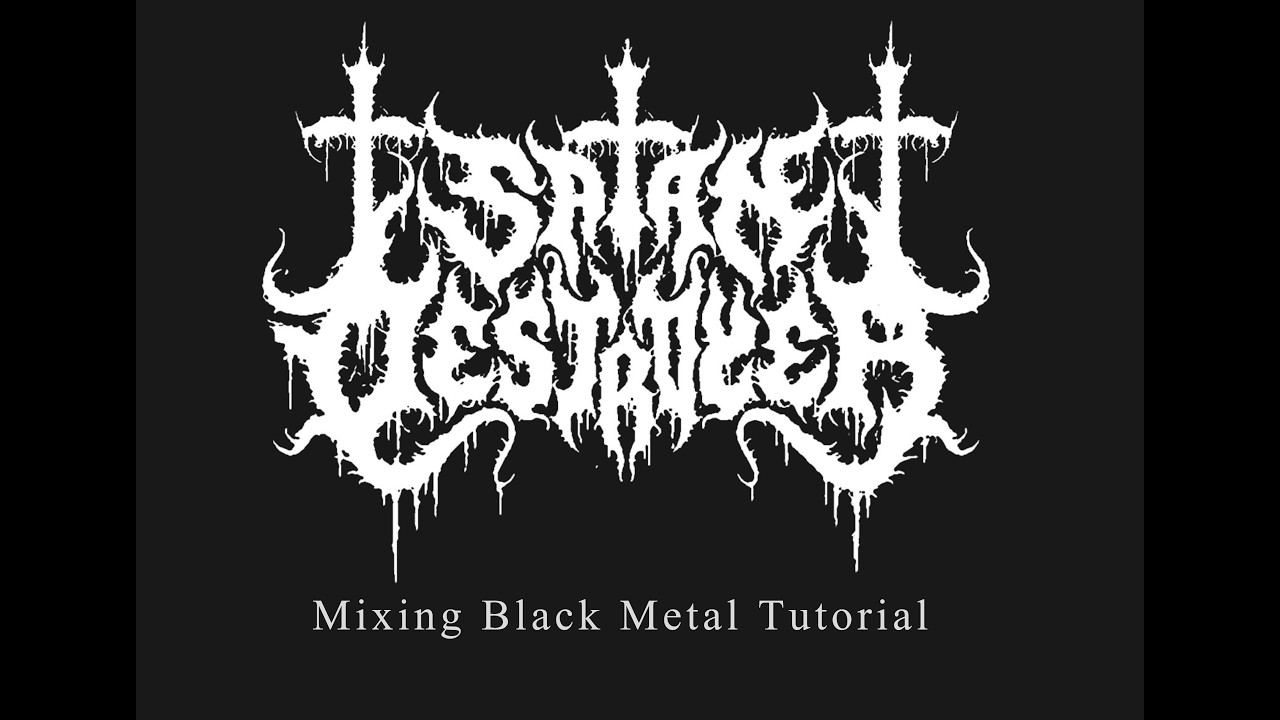 Metal Mixing Guide: Mixing a Black Metal Song from Start to Finish #mixing #mixingtutorials