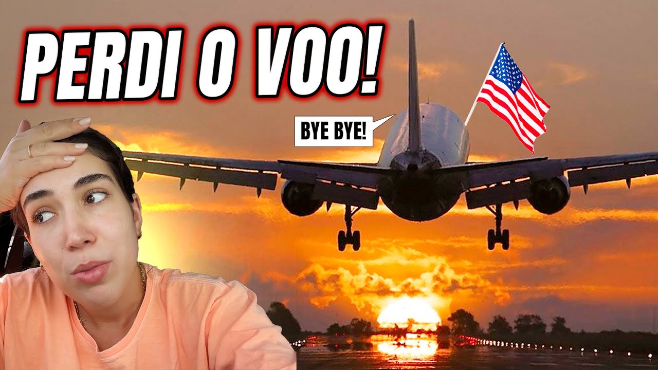 VICTORIA PERDEU O VOO PARA OS ESTADOS UNIDOS