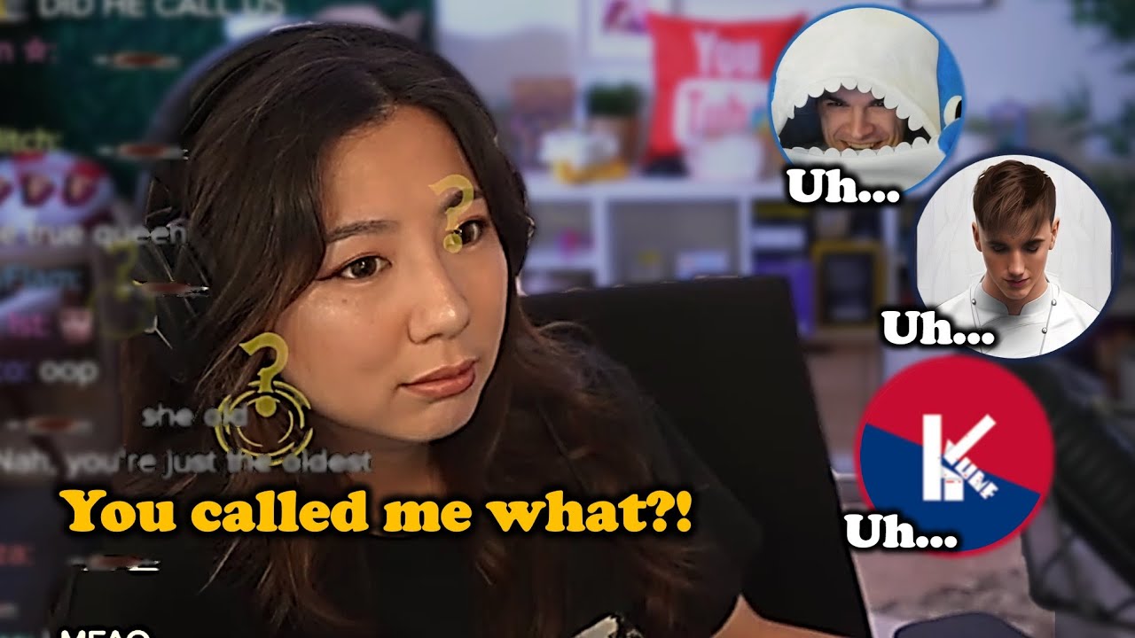 Fuslie went SILENT when hJune & Foolish called her an OLD D***