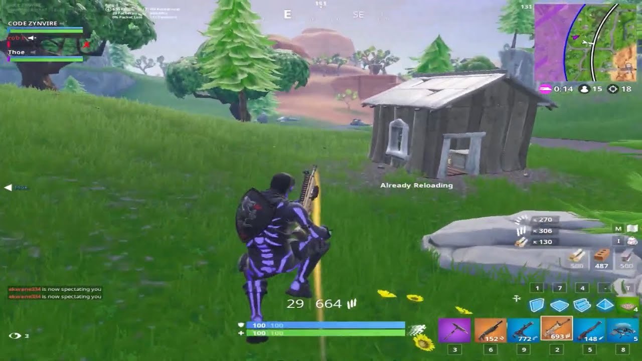 OG SKULL TROOPER VS SQUADS (21 Kill Solo Squad)