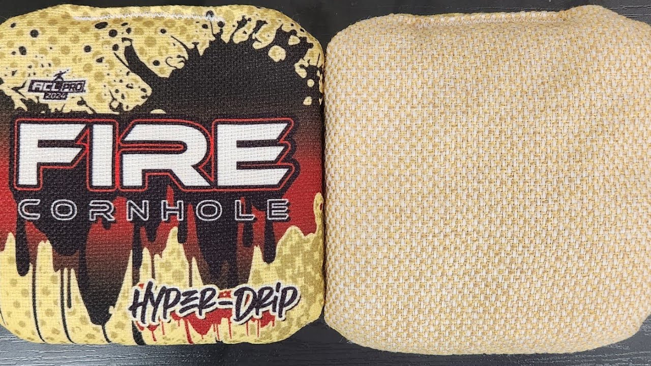 Hyper-Drip by Fire Cornhole