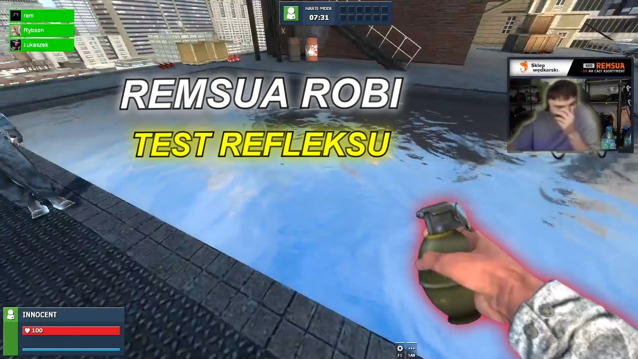 REMSUA I TEST REFLEKSU