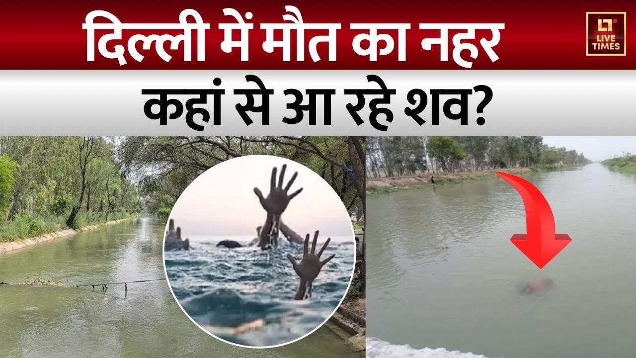 Delhi Munak Canal Incident: दिल्ली की ये खूनी नहर, कहां से आते हैं शव? | Live Times | Ground Report