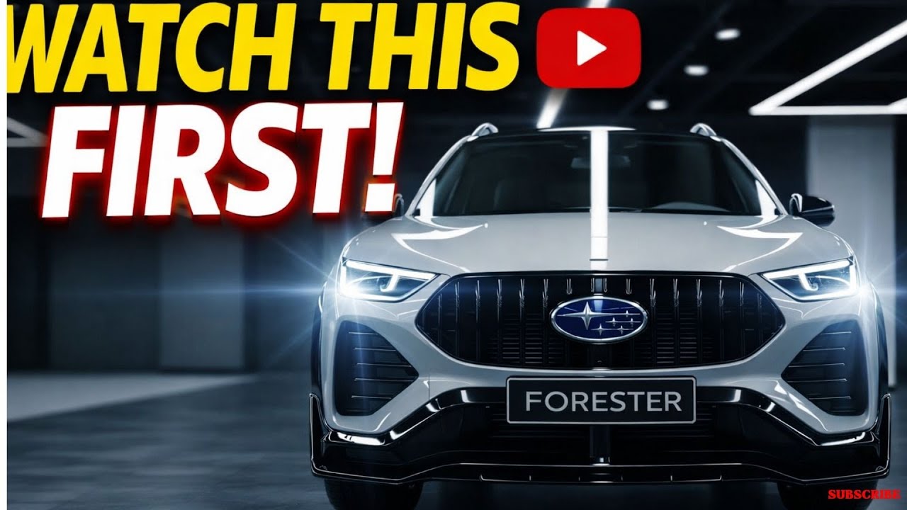 The 2026 Subaru Forester Just Changed Everything. (RIP RAV4?)