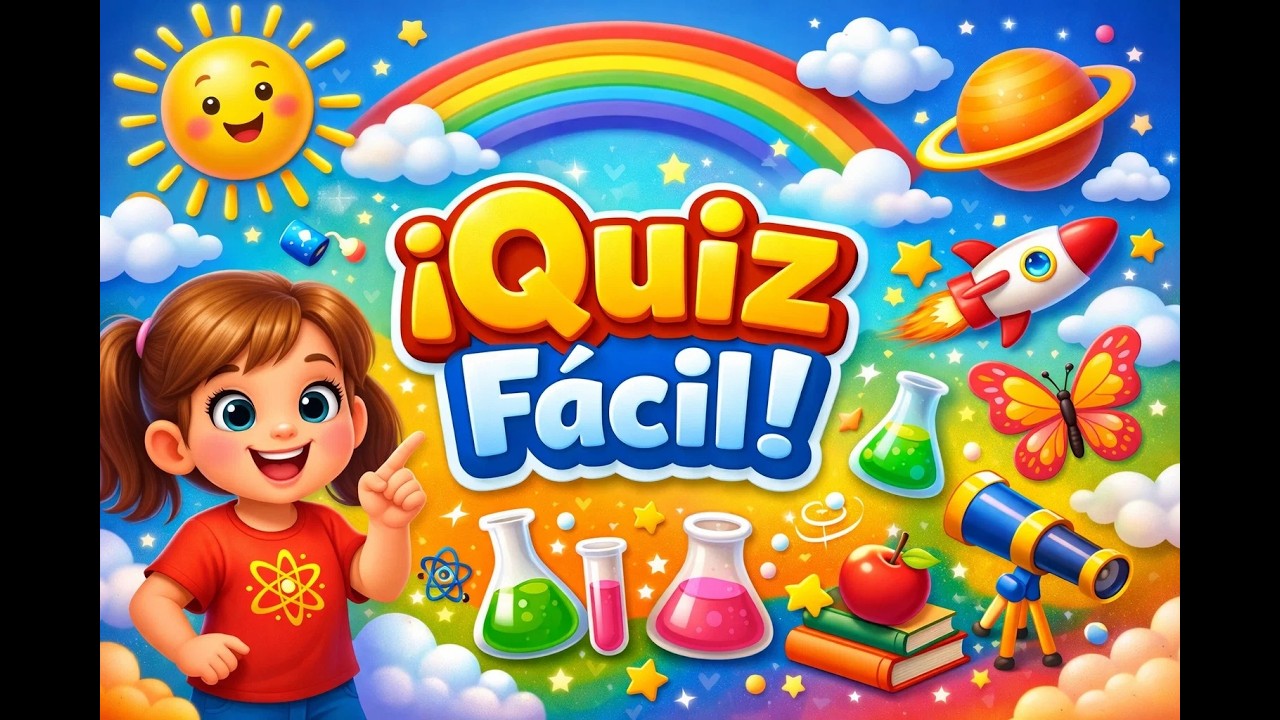 🌟 Quiz Fácil para Niños - ¡Ciencia, Cuerpo y Estaciones! ¿Lo Sabes Todo? 🧒