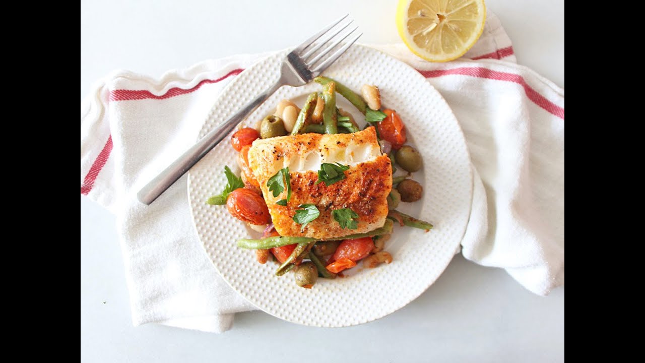 Sheet Pan Cod and Veggies Recipe!