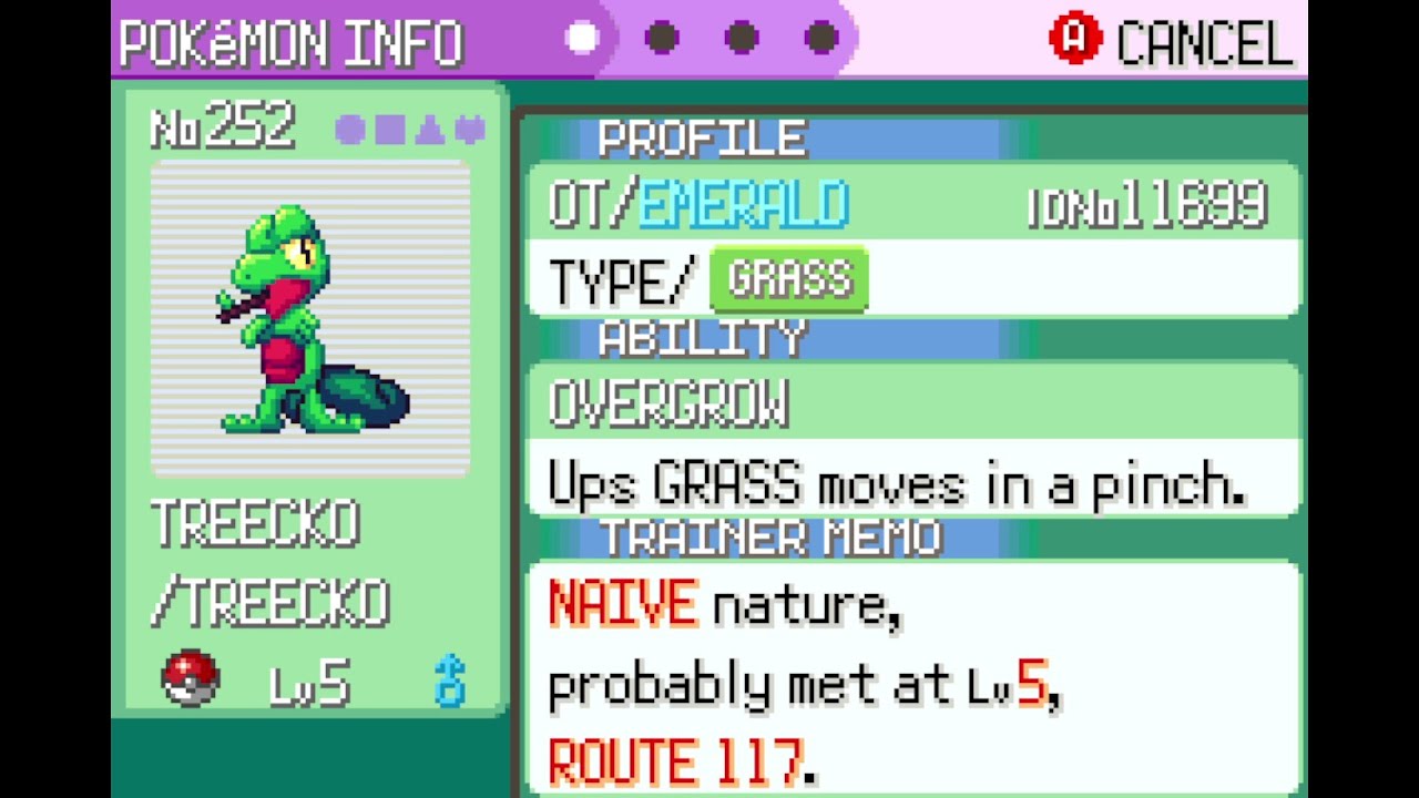 Pokemon Emerald ReSprite Complete Pokedex