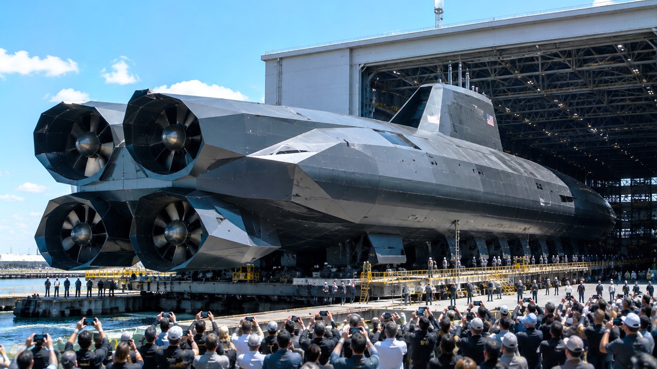 Новый подводный монстр ВМС США наконец здесь